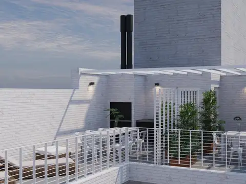 Departamento 2 ambientes con 1 baño