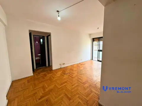 Departamento 2 ambientes con 1 baño