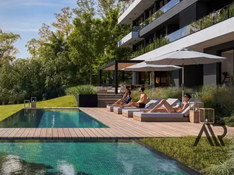 Exclusivo apartamento de 3 dormitorios con vista a la laguna en Parque Miramar