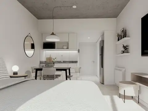 Departamento Monoambiente con 1 baño