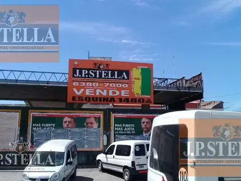 Fracción 1480 m² - Ex Estación de Servicios - Frente 3 calles - S.Justo (Ctro)