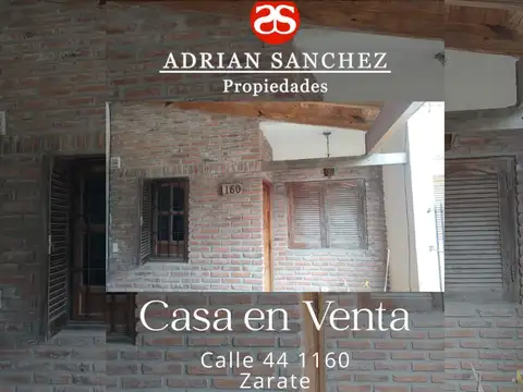 Casa en Venta en Zarate, Partido de Zárate