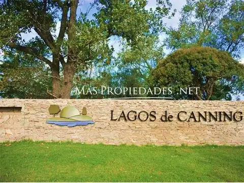 Venta Terreno / Lote a la laguna en Lagos De Canning