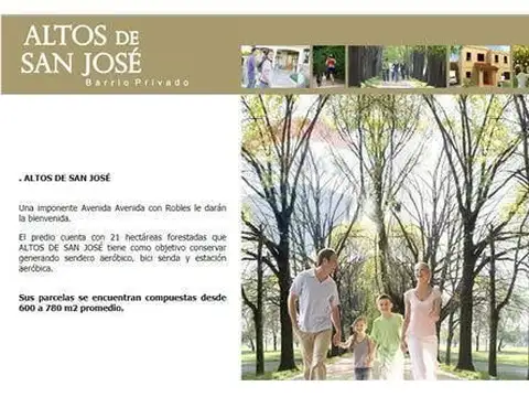 Terreno en Venta en San Miguel, USD 80.000