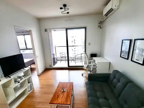 Alquiler 2 Ambientes 55m2 Amueblados c balcón San Cristobal