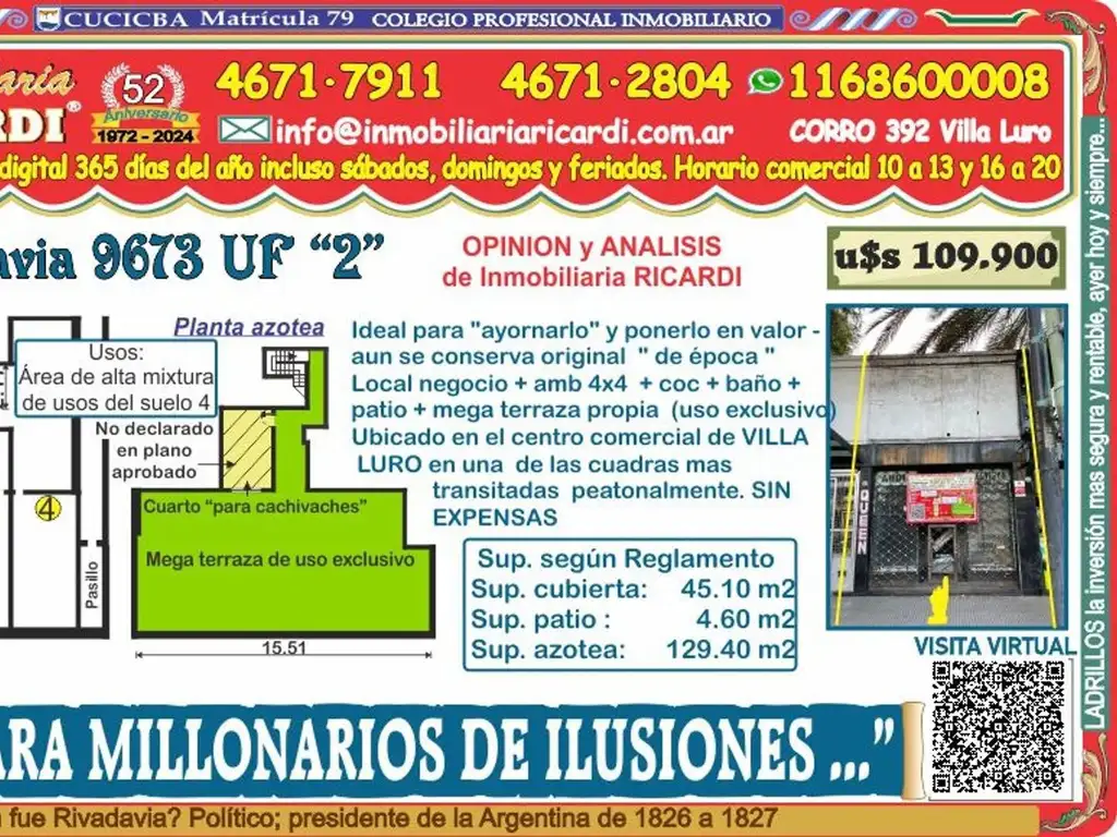 Av. Rivadavia 9673
