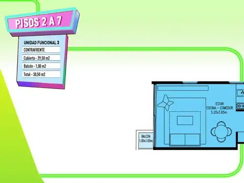 Departamento en Venta 1 año