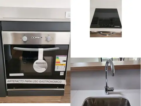 Departamento 2 ambientes con 2 baños