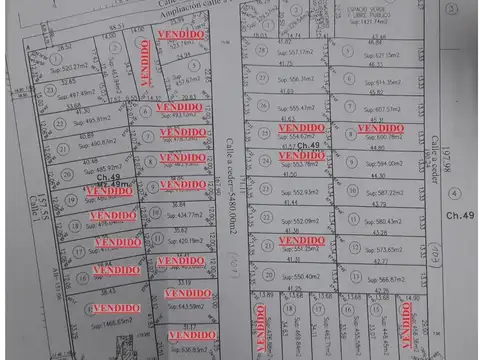 Loteo en calle 54 y 1, Entrega y Financiación 24 cuotas. Lot