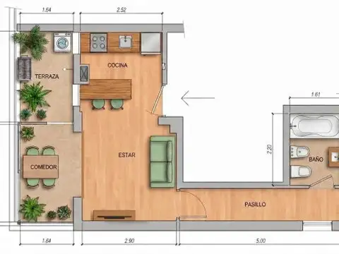 Departamento en Venta 56 años