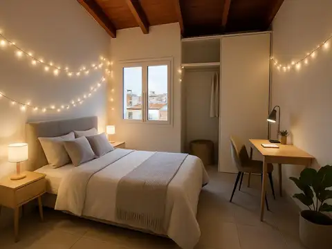 Departamento 3 ambientes con 1 baño