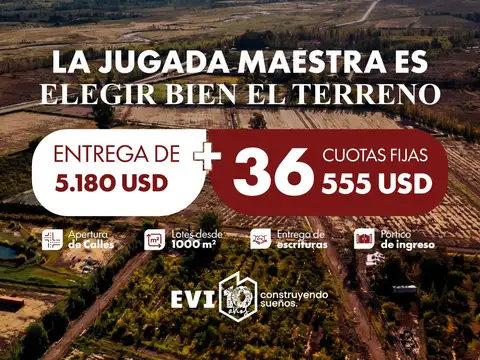Lote En San Rafael - Loteo San Jorge Club De Campo - Lotes Desde 1000 M2