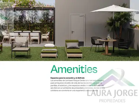 Departamento en Venta en Parque Centenario, USD 121.200