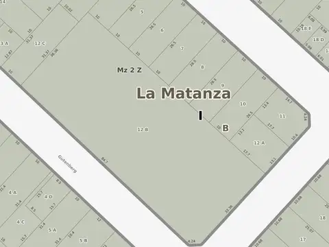 Terreno en Venta de 1518,0 m2