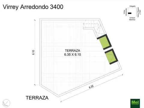 Casa 4 ambientes con 2 baños