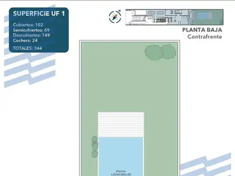 Departamento en Venta de 3 ambientes