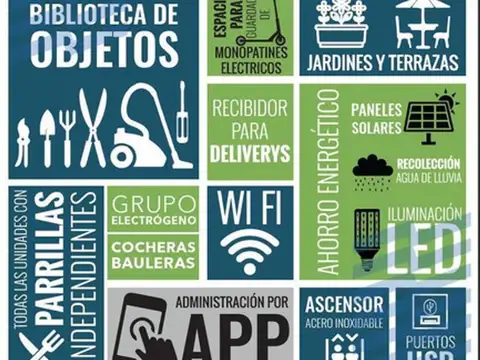 Departamento 3 ambientes con 2 baños