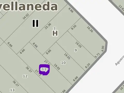 LOTE PROPIO DE 8.66 X 27.71 - RETASADA!OPORTUNIDAD