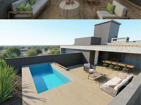 Casa 4 ambientes con 2 baños