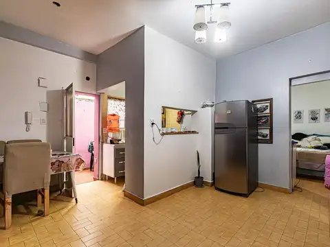 Depto Tipo Casa 2 ambientes con 1 baño