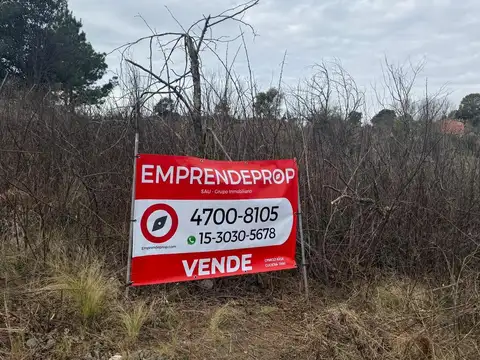Terreno en Venta 24  mts Frente