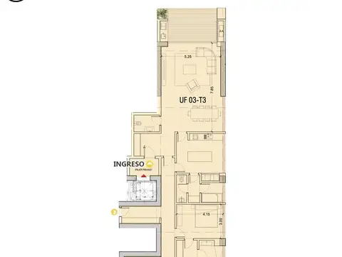 Departamento en Venta en Pichincha, Rosario