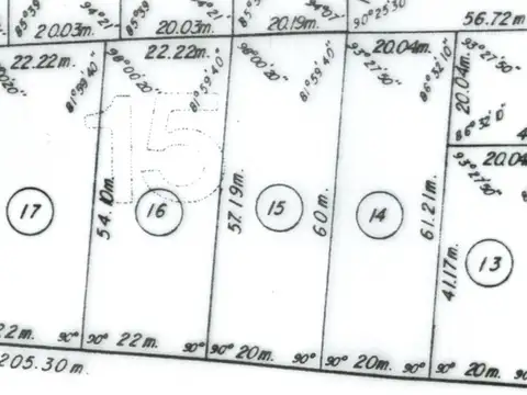 Terreno en Venta de 1224,0 m2