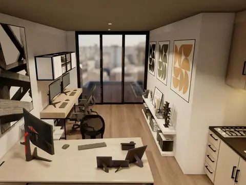Departamento 2 ambientes al frente en venta, Villa Devoto!