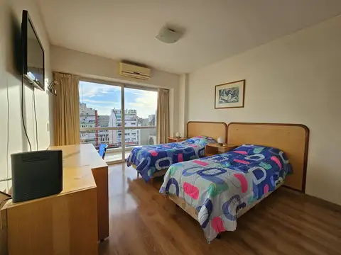 Monoambiente Amoblado | Vista Panorámica | Piscina
