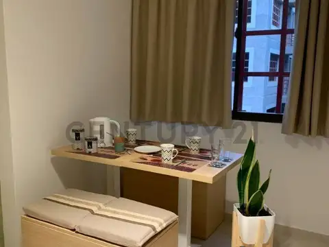 Departamento 2 ambientes con 1 baño