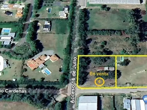 Terreno en Venta en Carmen de Areco, USD 40.000