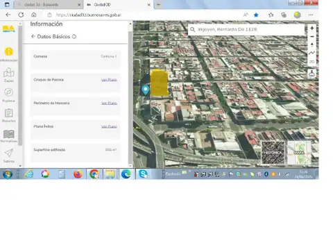 Terreno en Venta 7  mts Frente