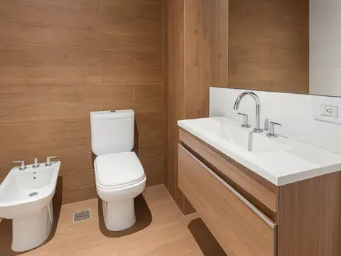 Departamento 3 ambientes con 2 baños