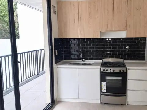 Departamento 2 ambientes con 2 baños