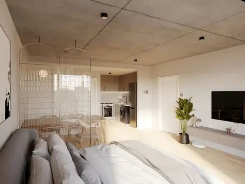 Departamento Monoambiente con 1 baño