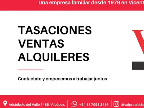 Oficina comercial en Vicente Lopez.