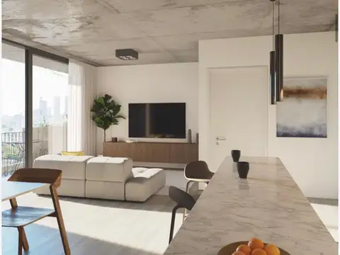 Departamento 3 ambientes con 2 baños