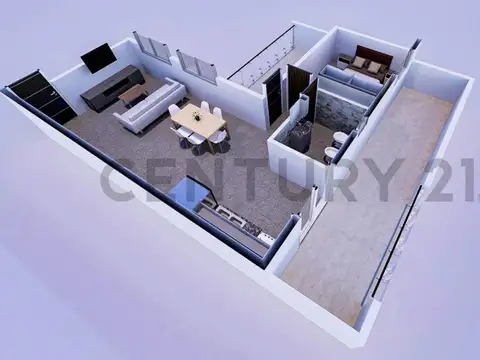 Departamento en Venta de 1 dormitorio