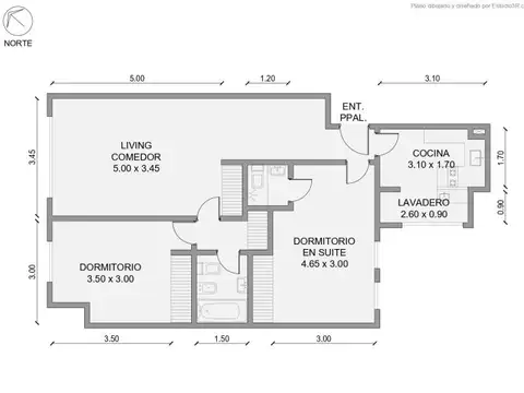 Departamento en Venta de 2 dormitorios