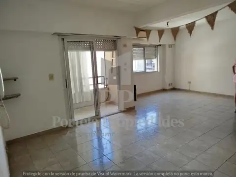 Departamento 2 ambientes con 1 baño