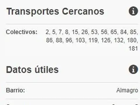 Departamento en Venta de 3 dormitorios