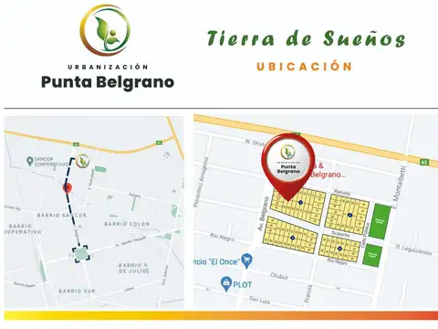 Terreno en Venta 11  mts Frente