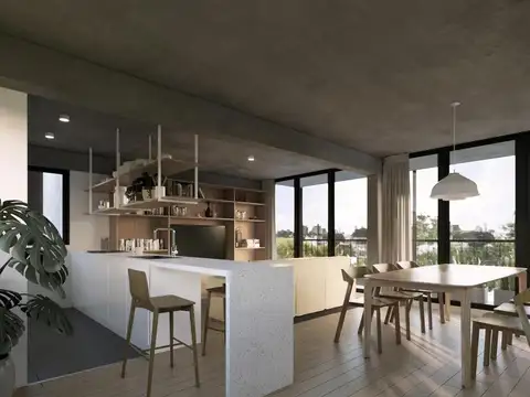 Departamento 4 ambientes con 2 baños