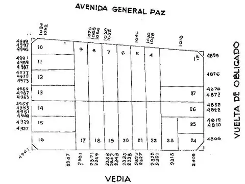Terreno en Venta en Nuñez, USD 2.850.000