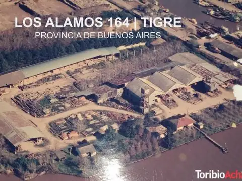 TIGRE FRACCION UNICA PUERTO DE FRUTOS CON 200MTS SOBRE RIO LUJAN