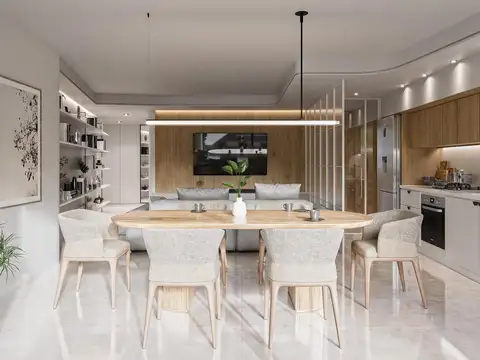 Departamento 4 ambientes con 3 baños