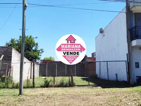 Terreno en Venta 10  mts Fondo