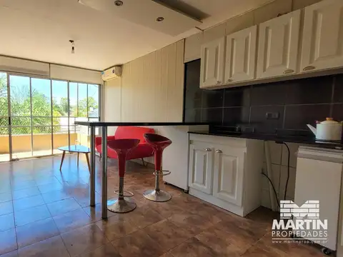 Departamento en alquiler en Martínez 2 ambientes. Posibilidad de dejar muebles con heladera.
