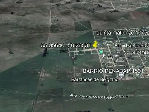 Terreno en Venta de 600,0 m2