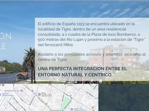 Departamento 2 ambientes con 1 baño